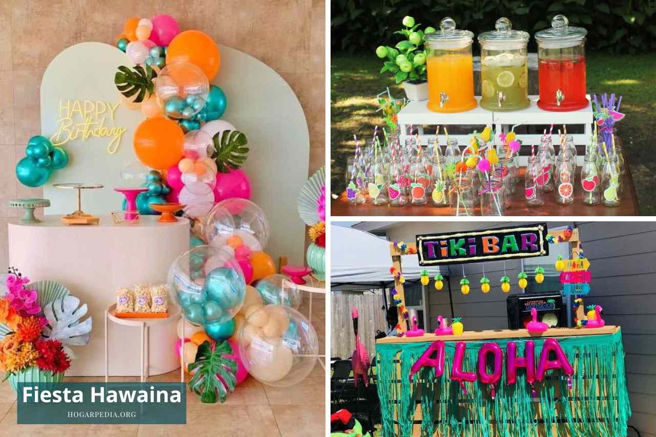 Temáticas para fiestas de mujer 6 fiesta estilo hawaino para mujer
