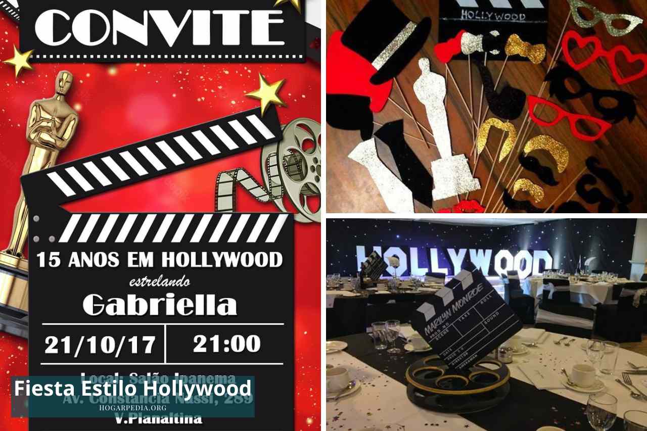 Temáticas para fiestas de mujer 5 tematica estilo hollywood para fiesta de mujer